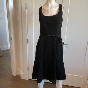 Wayne Clark Designer Special Occasion Lined Cocktail Dress Black Sz 8 US/10 CDN